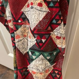 LuLuRoe OS Christmas leggings